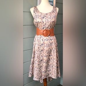 The limited sleeveless asymmetrical high low print midi dress 12 ⚡️SALE GUC